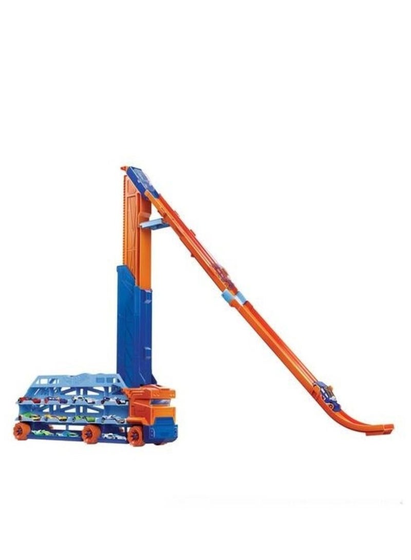 Hot Wheels City Speed Drop Transport Hauler  - Image 4