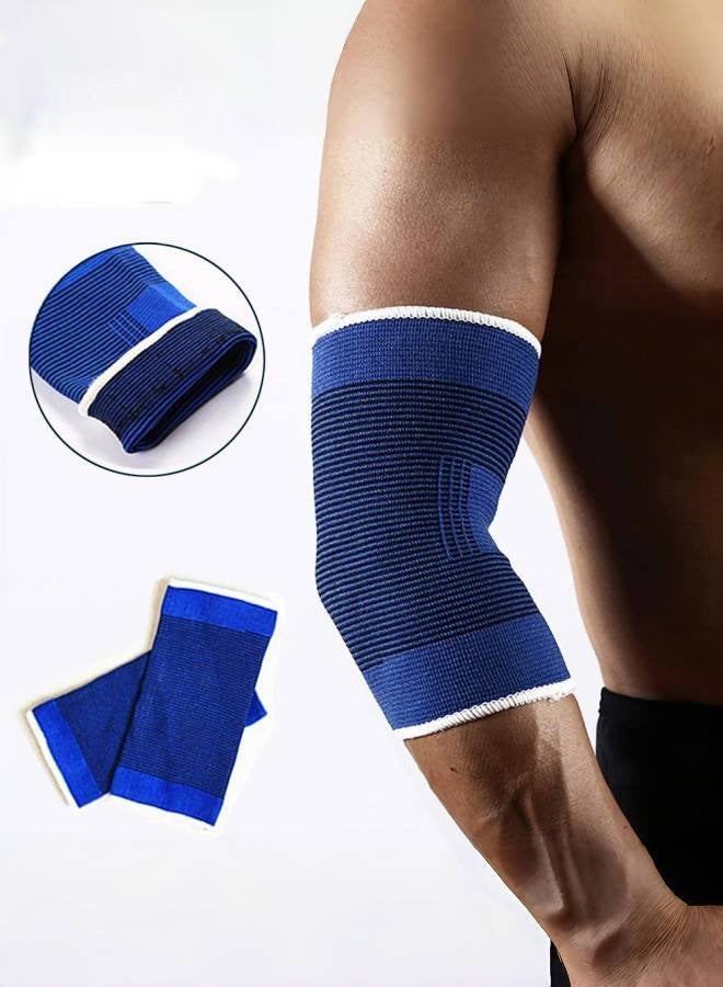 JINGBA SUPPORT Sports Elbow Brace Adult Outdoor Basketball Volleyball Weightlifting Fitness Cycling Protective Gear Elbow Pain Relief For Tennis And Golfers - Elbow Compression Sleeves For Weightlifting, Exercise, Fitness, Arthritis, Bursitis - Tendonitis Elbow Brace For Men And Women - Image 2