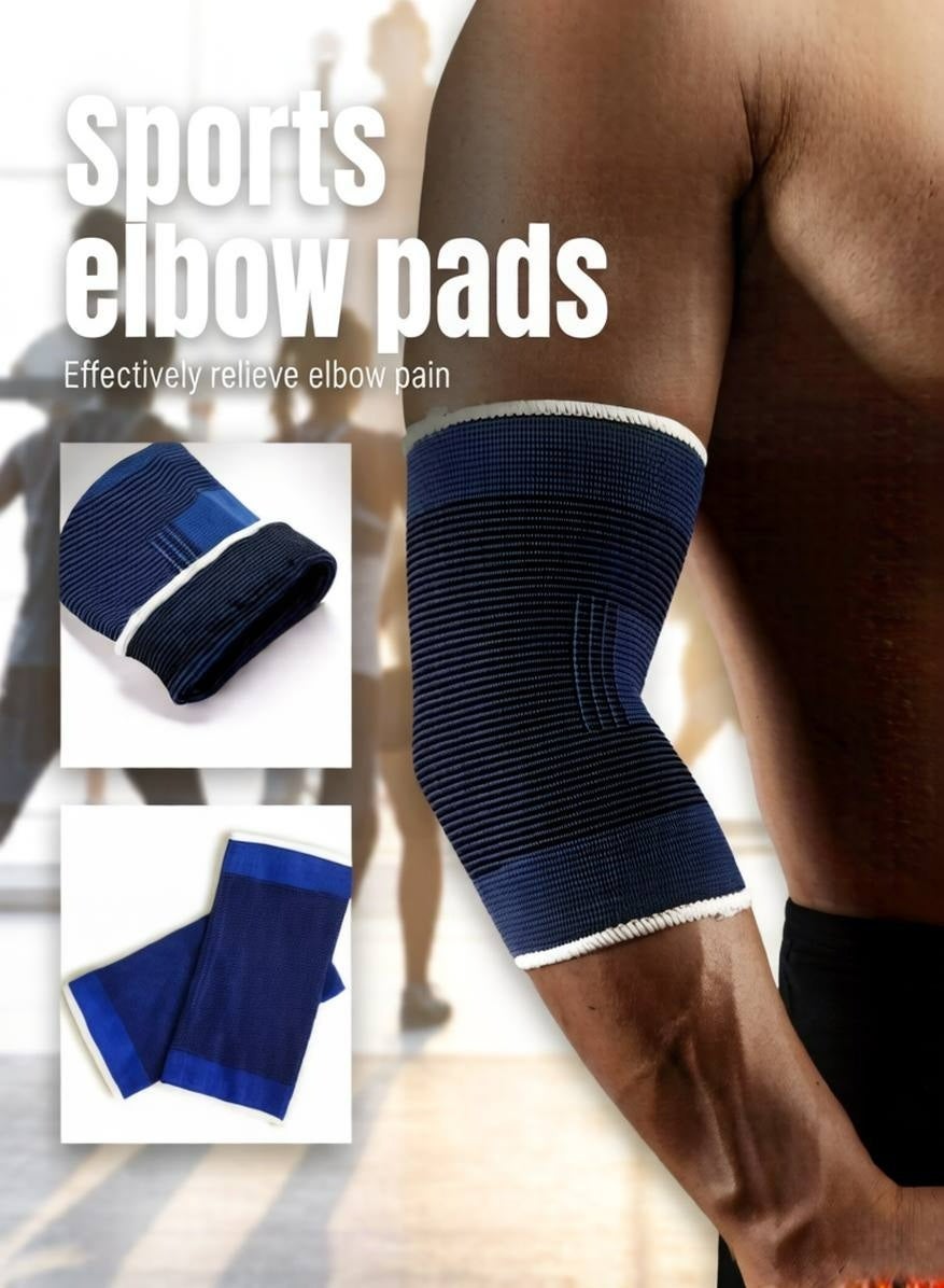 Sports Elbow Brace Adult Outdoor Basketball Volleyball Weightlifting Fitness Cycling Protective Gear Elbow Pain Relief For Tennis And Golfers - Elbow Compression Sleeves For Weightlifting, Exercise, Fitness, Arthritis, Bursitis - Tendonitis Elbow Brace For Men And Women
