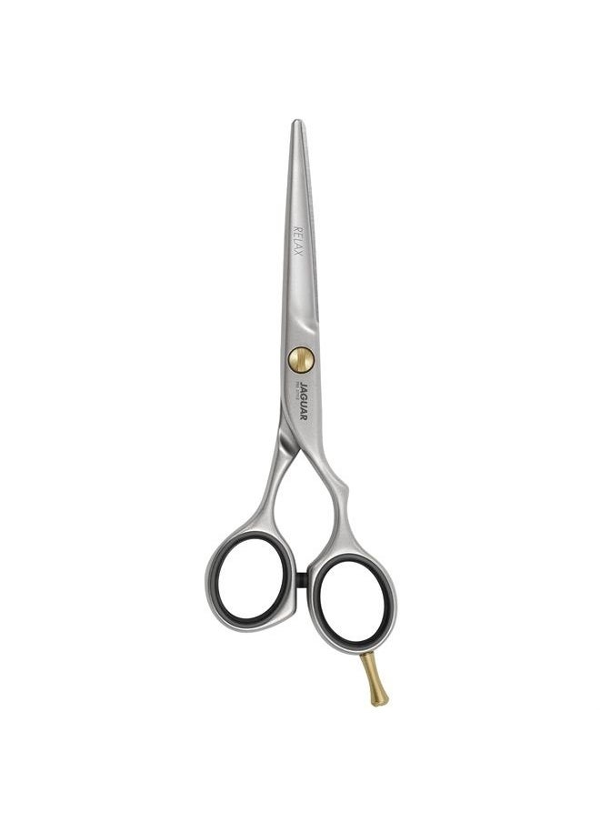 Jaguar Shears Pre Style Relax 6.0 Inch Offset Design Professional Ergonomic Steel Hair Cutting & Trimming Scissors for Salon Stylists, Beauticians, and Barbers - pzsku/Z842FE57ED12E64ECD355Z/45/_/1684217250/14b42410-5d90-4230-88af-895d5fc3a9c6