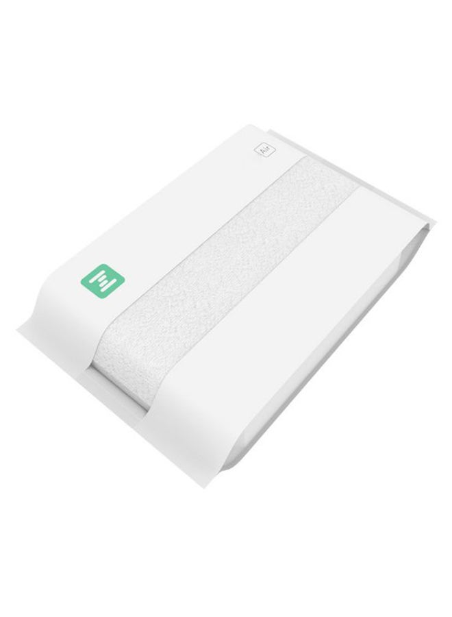 Anti-Bacterial Water Absorption Bath Towel White nullcm