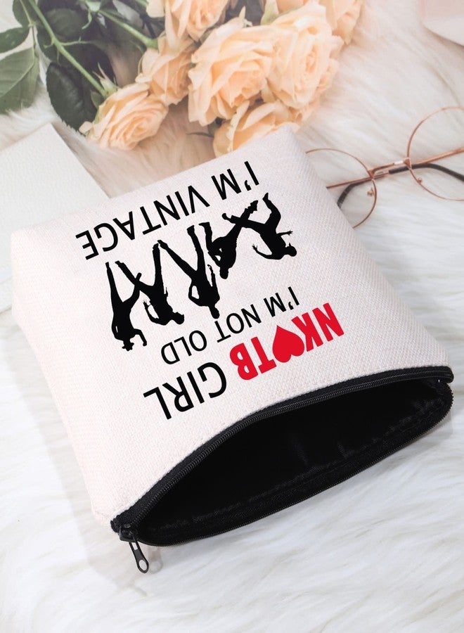 POFULL Music Lover Gift Music Band Fan Gift I'm Not Old I'm Vintage Cosmetic Bag - Image 3