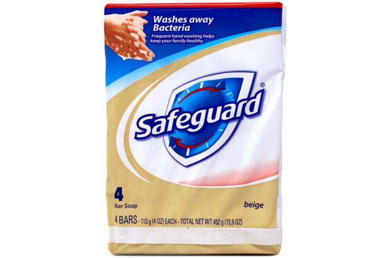Safeguard Antibacterial Hand Bar Soap 4 Oz, 4 Bars Each, Pack of 8, (32 Total Bars) - Image 1