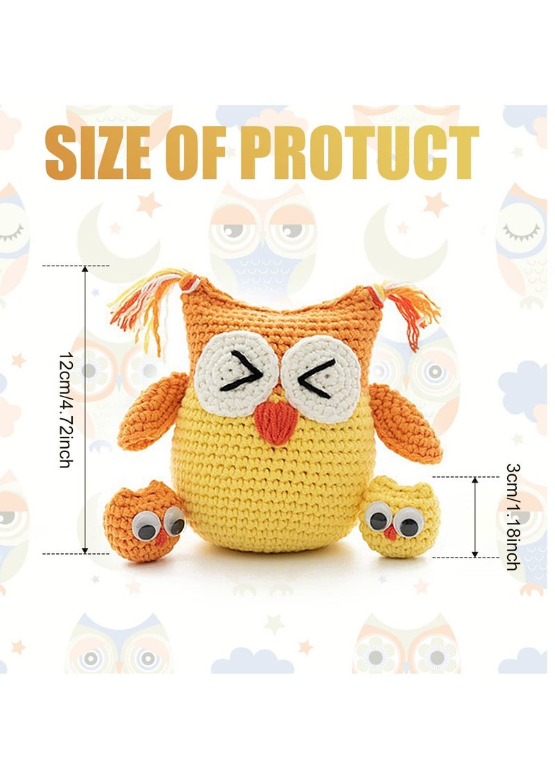 Excefore - DIY Crochet Kit for Beginners Create Adorable Crochet Owls Includes Yarn Hooks and Instructions - Image 1