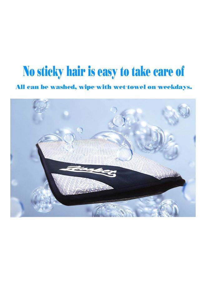 إسكدنيا بساط تبريد صيفي للحيوانات الأليفة أزرق L - Image 2