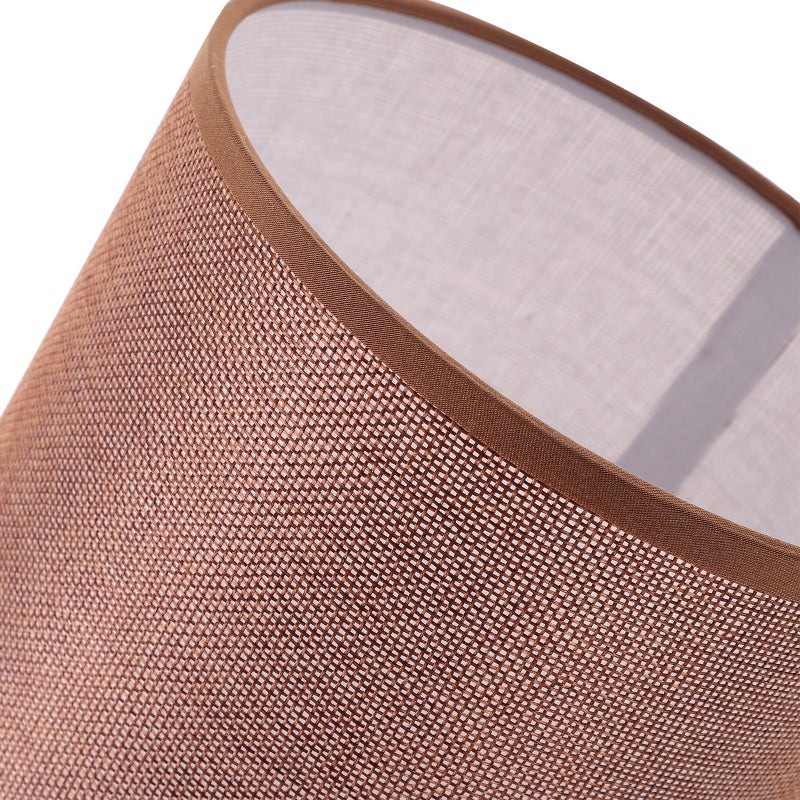 2pcs Linen Lamp Cover Replacement Lamp Shade Wall Light Cover Desktop Lampshade(E27) - Image 2