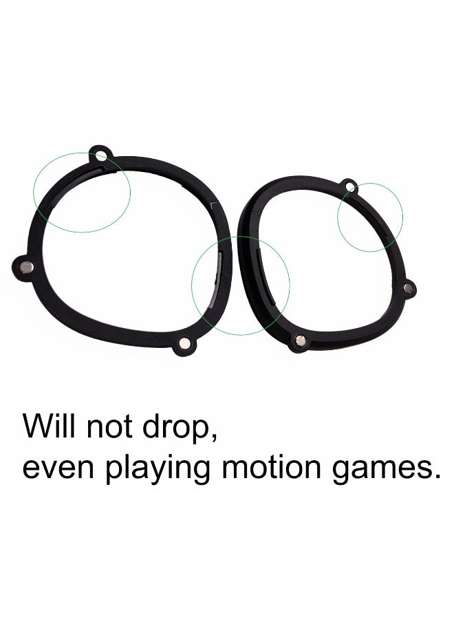 زوج واحد من العدسات (الإطار R و L) بدون عدسة للآخر، والآخر لسماعة Meta Quest 2 Oculus VR (إطار فقط) - Image 2