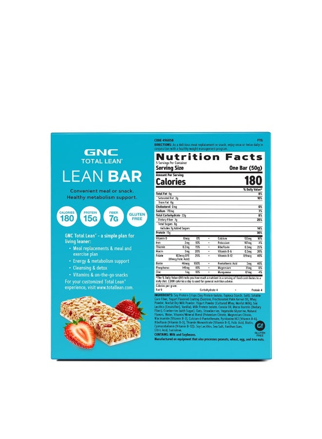 GNC Total Lean Lean Bar [Strawberry Yogurt] - Image 2