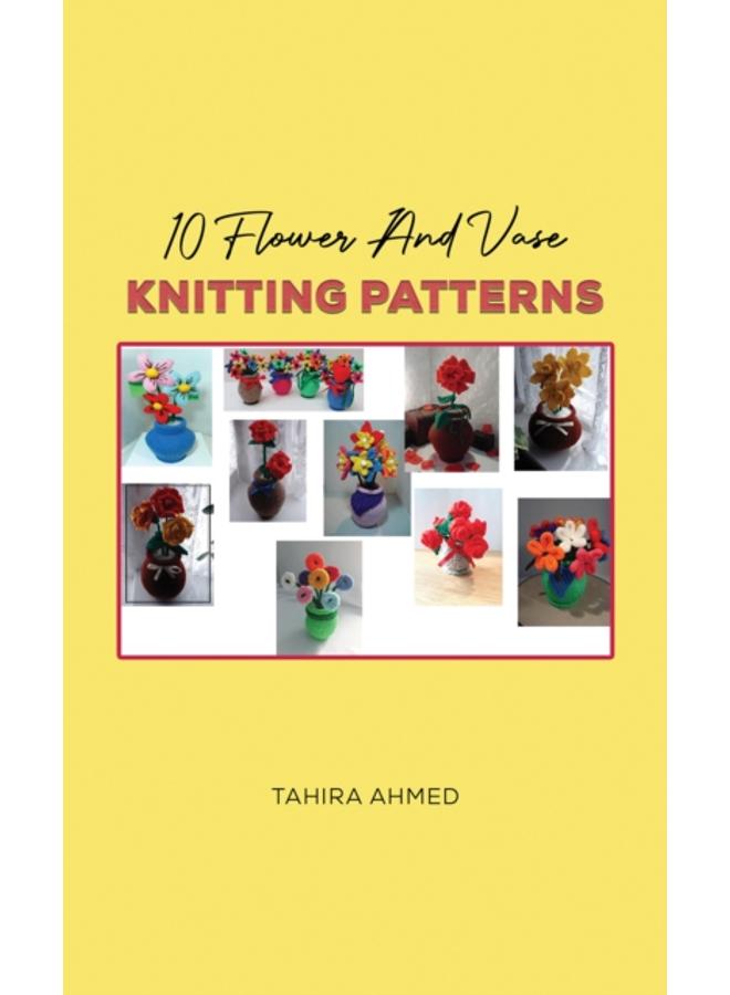 10 Flower And Vase Knitting Patterns 