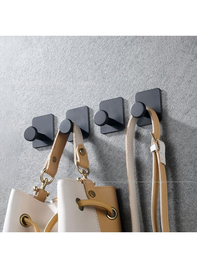 Bluejw Stainless Steel Traceless Strong Adhesive Hook Nail-free Toilet Coat Hook Duck Tongue Hook Towel Hook Baseball Cap Hook - Image 3