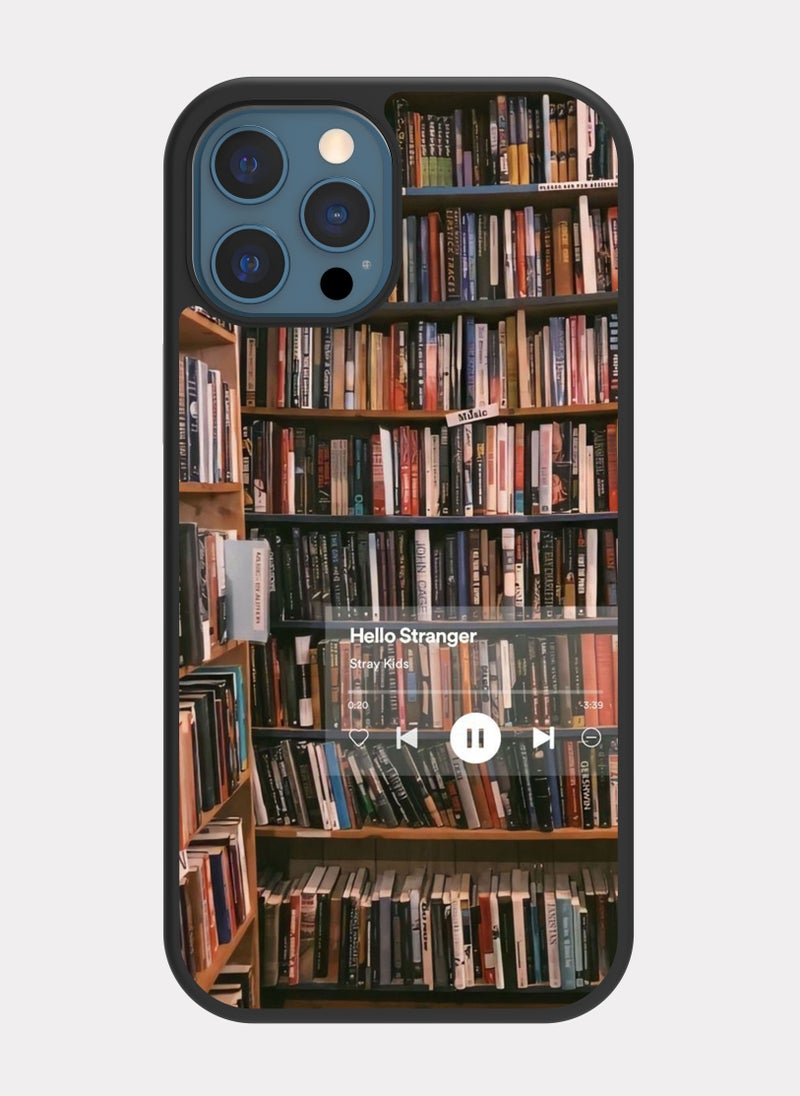 PXLAAT iPhone 12 Pro Max case cover Library