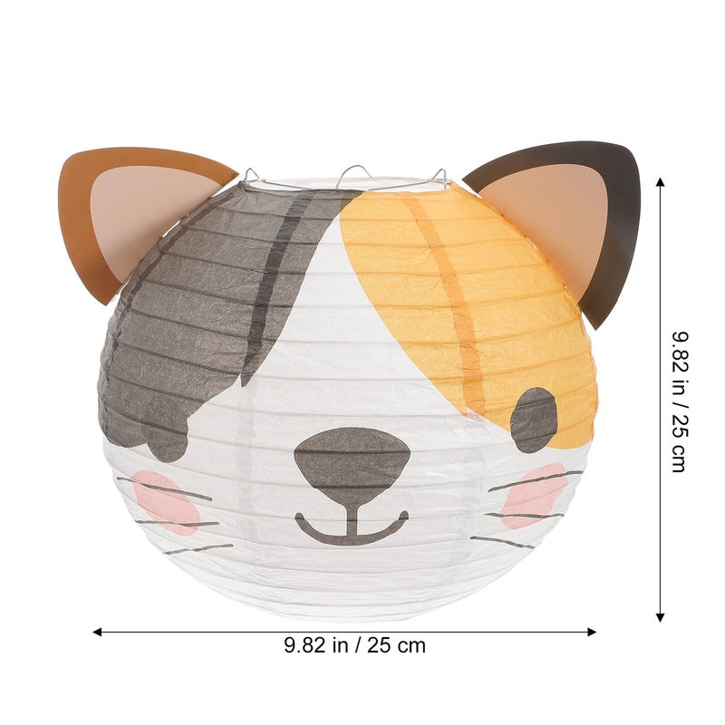 5Pcs Animal Paper Lanterns DIY Hanging Decor For Jungle Birthday Party Classroom - Image 3