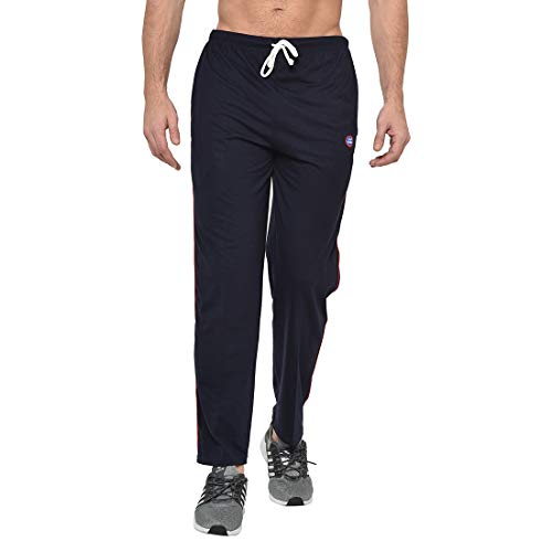 Mack Jonney Men Mid Rise Slim Fit Trackpants (Pack of 2) (D1ND7M-XL_Multicolored_X-Large) - Image 3