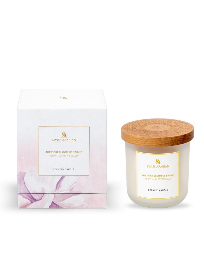 SWISS ARABIAN The First Bloom Of Spring Candle 225grm  - Image 2
