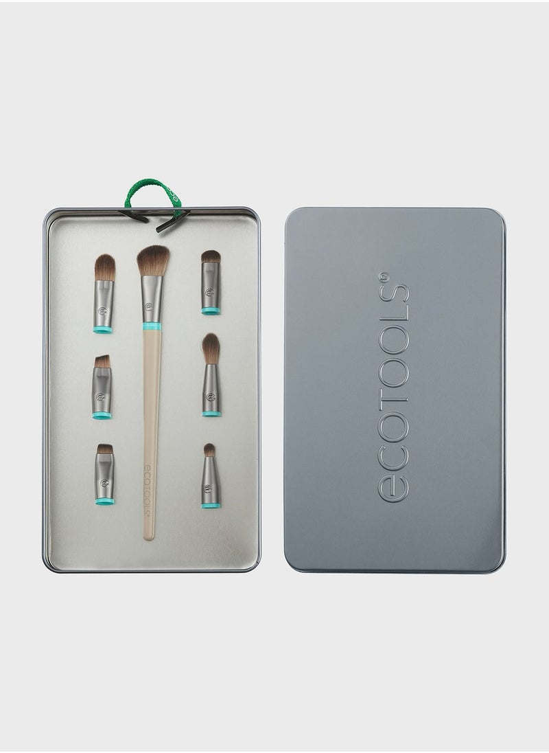 Ecotools Interchangeables Total Renewal Eye Brush Kit  - Image 1