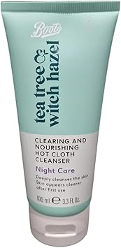 Boots Witch Hazel Clearing And Nourishing Hot Cloth Cleanser 100ml With Free Orignial Lip Balm - Image 3