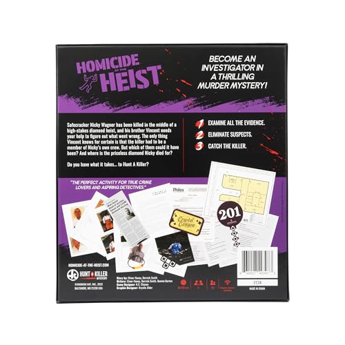Hunt A Killer: Homicide at The Heist – Solve The Murder of a Jewel Thief in an Immersive True Crime Experience, A Murder Mystery Party Game for Adults Perfect for Halloween Game Night, for Ages 14+ - Image 3