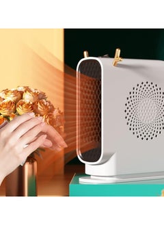 AL RAID 800W Portable Electric Desktop Heater – Powerful Warm Air Blower with Large Air Outlet, Compact & Efficient Space Heater for Bedroom, Living Room, or Dorm, Multifunctional Fan for Cozy Comfort  - Image 3