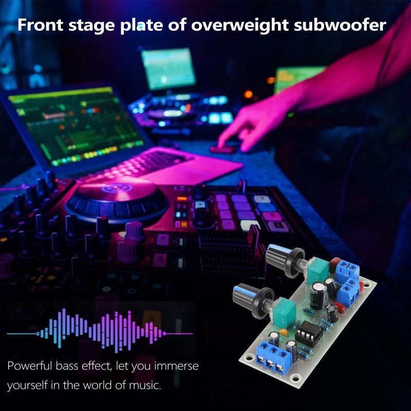 Digital Power Amplifier Board Low Pass Filter Module 10 24V Single Power Supply Random Color - Image 5