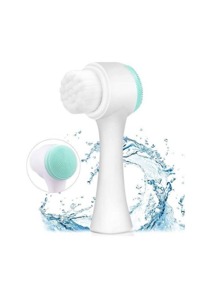 Generic Facial brush massage and cleaning 2 in 1