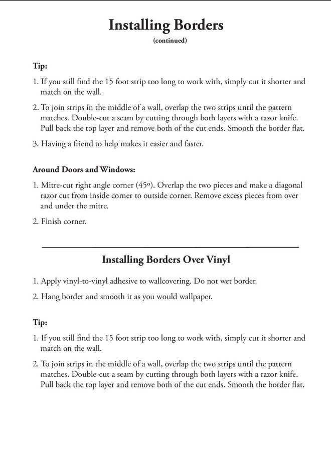 Norwall Prepasted Wallpaper Border - Blue White Flowers Scalloped Wall Border Retro Design, Roll 15 ft. x 5 in. - Image 5