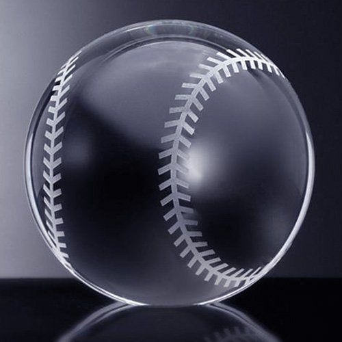 Amlong Crystal Baseball Paperweight 3 inch with Gift Box - Image 4