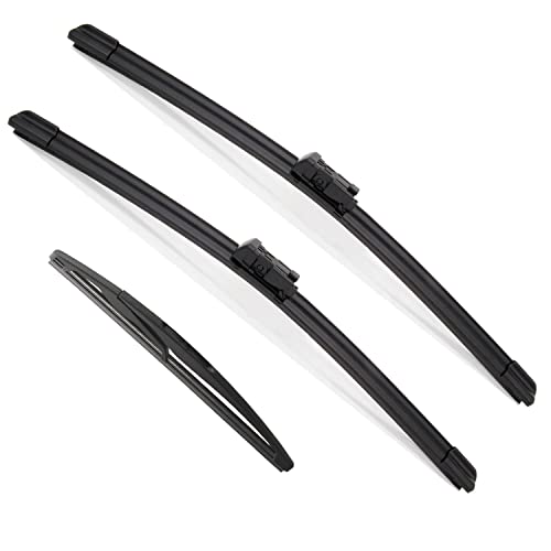 Fabysky 3Pcs Windshield Wiper Blades for GMC Acadia 2007-2012, Saturn Outlook 2007-2010, Original Equipment Automotive Replacement Windshield Wiper Blades for My Car- 24"/21"/11" (Set of 3) - Image 1