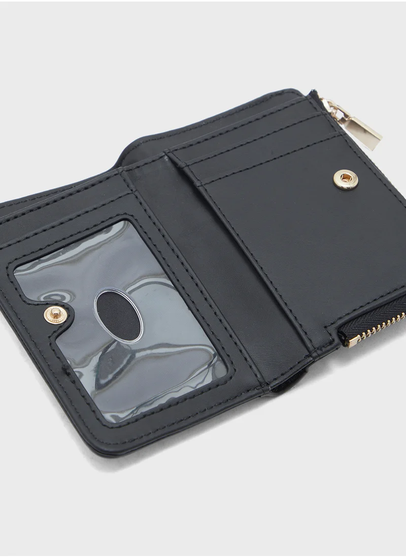 GUESS Laurel Slg Zip Arnd Card Holder