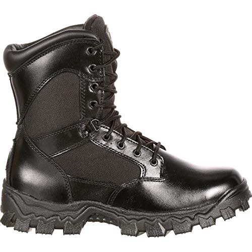 ROCKY Alpha Force Waterproof Public Service Boot, Black, Size 10.5(WI) - Image 2