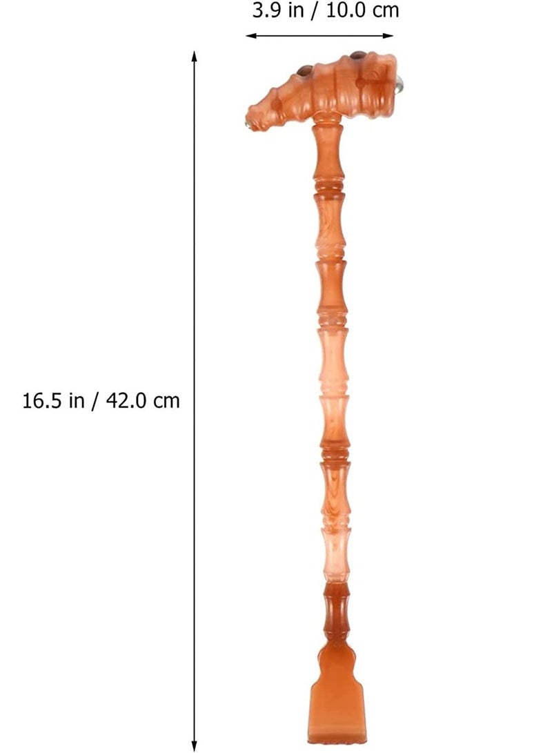 كاست ويف مطرقة مدلك يدوية 2 قطعة مطرقة رأس للرقبة مطرقة يدوية مدلك مطرقة طرق مزدوجة الرأس الخلفي هرش الجسم أداة مطرقة للرقبة الخلفية الساقين - Image 5