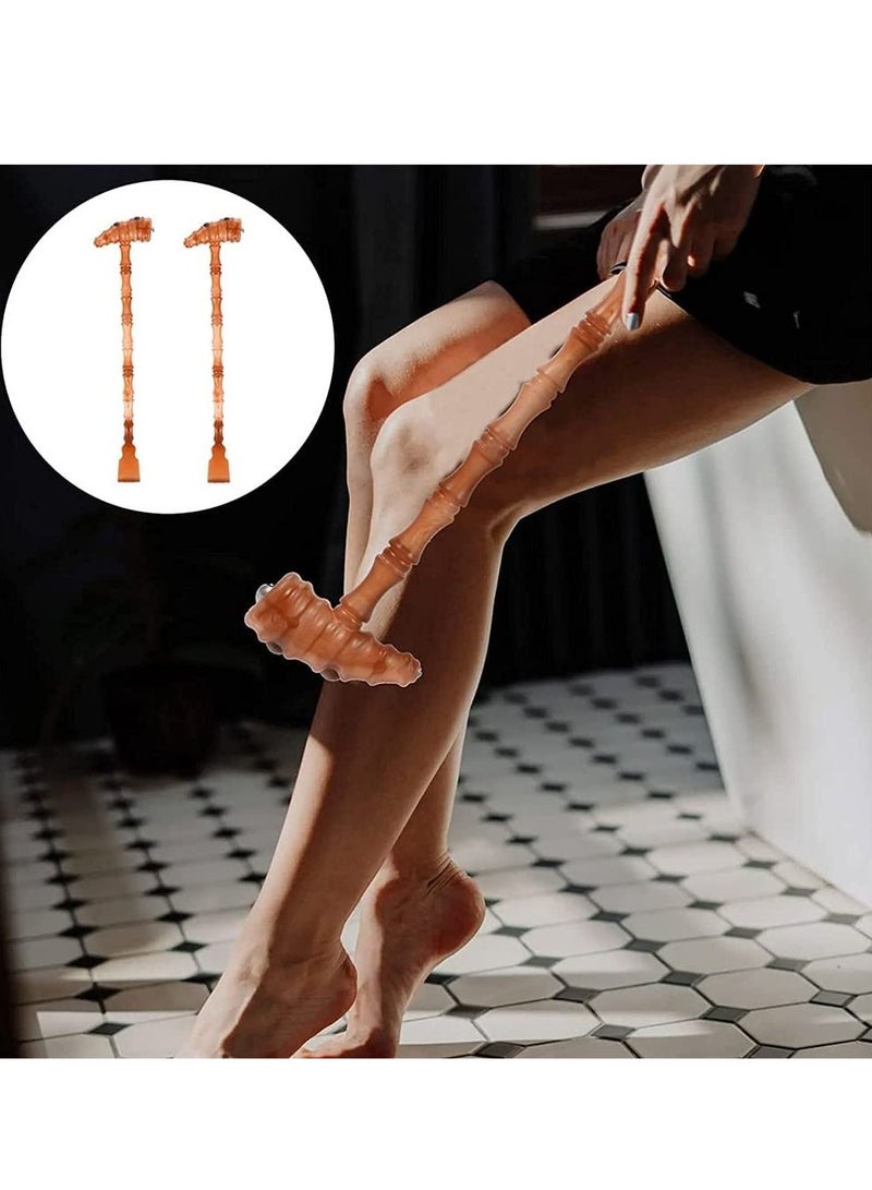 كاست ويف مطرقة مدلك يدوية 2 قطعة مطرقة رأس للرقبة مطرقة يدوية مدلك مطرقة طرق مزدوجة الرأس الخلفي هرش الجسم أداة مطرقة للرقبة الخلفية الساقين - Image 4