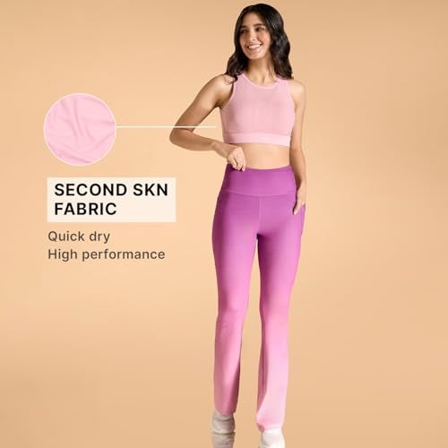 KICA High Impact and Full Coverage Mesh Sports Bra Pink (XS) - Image 2