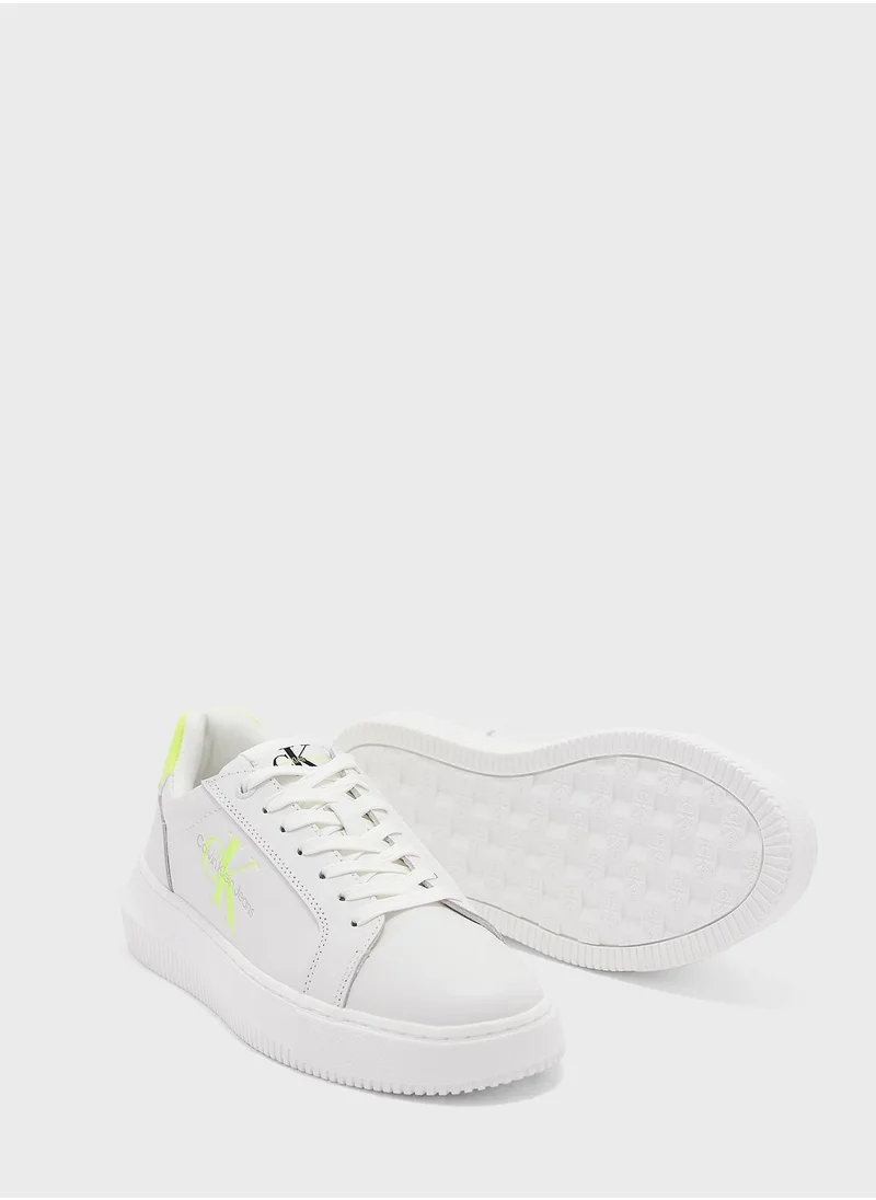 Calvin Klein Jeans Lace Up Low Top Sneakers