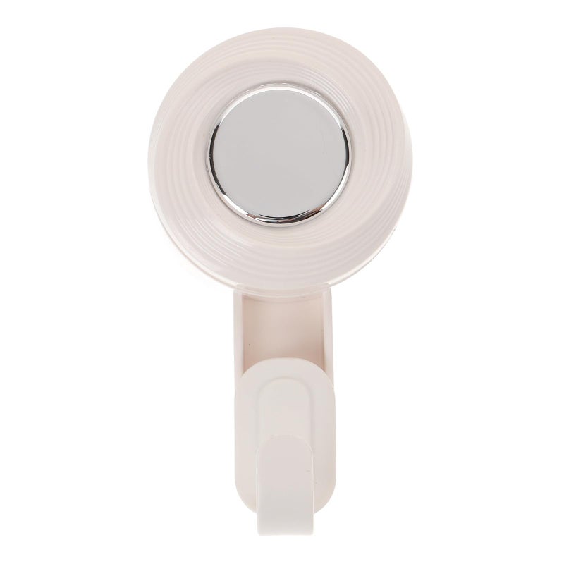 Heavy Duty Rotating Suction Cup Hooks Cream Color Strong Adhesion Towel Robe Holder - Image 2