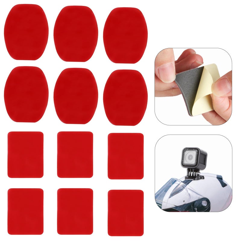 XiangJunly 12 Pcs for Nextbase Dash Cam Sticky Pads, Dashcam Double Sided Sticky Pads - Image 1