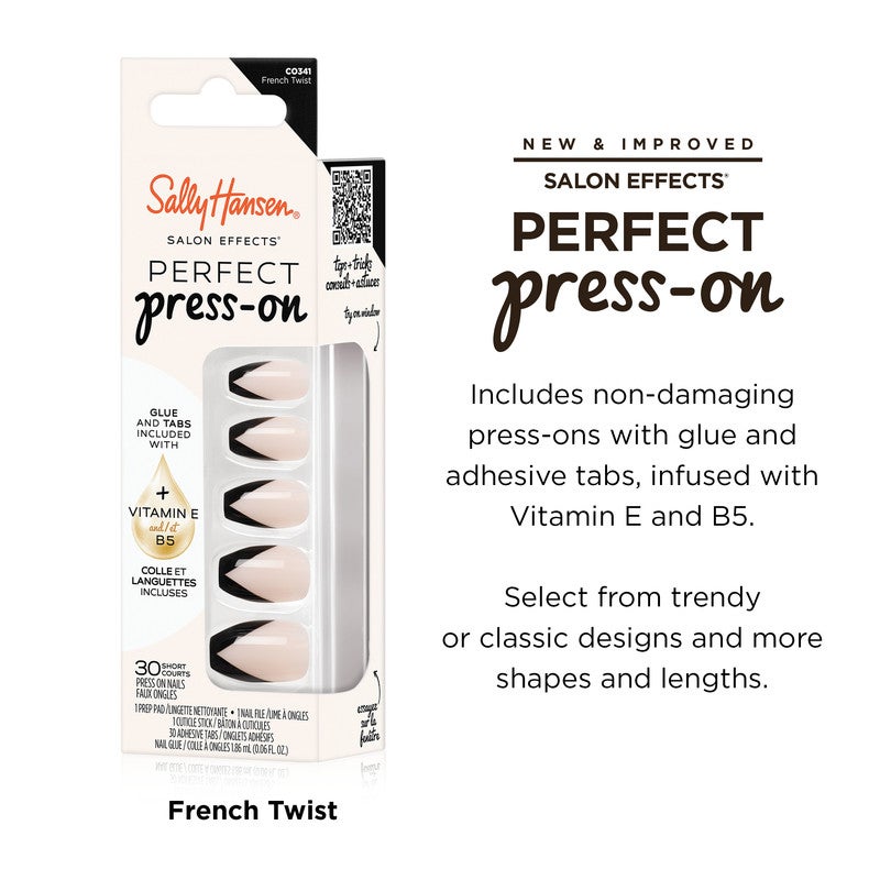 Sally Hansen أظافر سالي هانسن سالون إيفكتس المثالية القابلة للتطبيق - 341 - لفافة فرنسية - Image 2