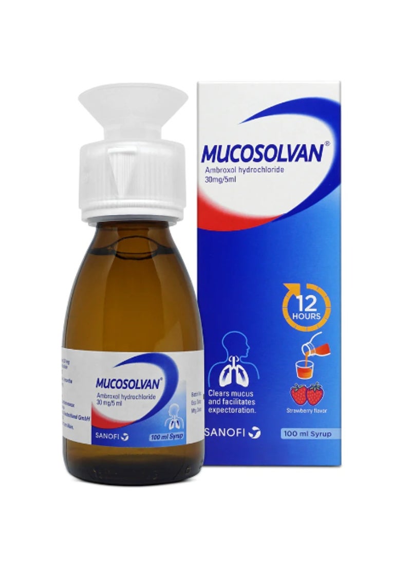 MUCOSOLVAN Ambroxol Hydrochloride 100ml 