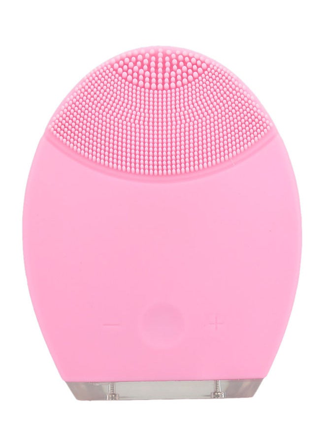 NIBEMINENT Electric Facial Vibration Cleanser Pink  - Image 1