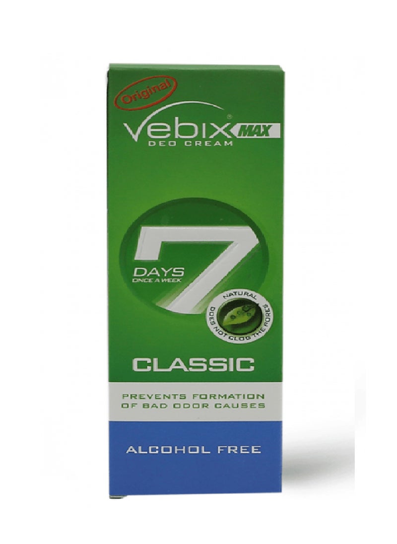 Vebix - VEBIX DEO CRM 7DAYS CLASSIC 25ML - Image 1