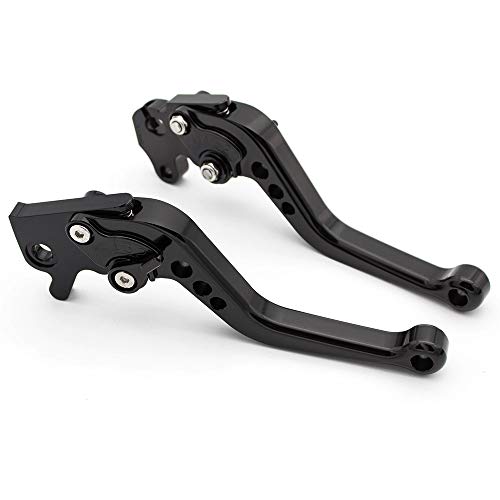 NICEDOLL CNC ATV Clutch Brake Levers Compatible with YFM700 Raptor 700R 2008-2023, YFZ450 YFZ450R YFZ450X 2008-2020, YFM250 Raptor 2008-2013, Raptor 125 YFM125R 2011-2013 Short Adjustable - Image 2