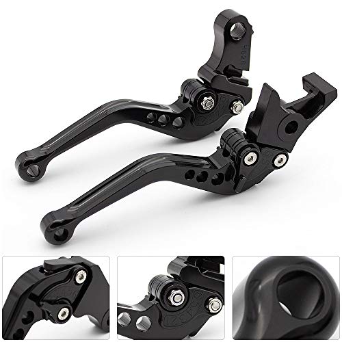 NICEDOLL CNC ATV Clutch Brake Levers Compatible with YFM700 Raptor 700R 2008-2023, YFZ450 YFZ450R YFZ450X 2008-2020, YFM250 Raptor 2008-2013, Raptor 125 YFM125R 2011-2013 Short Adjustable - Image 5