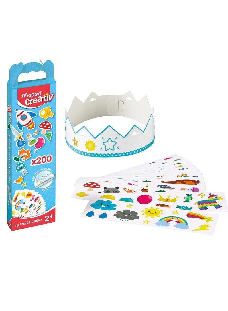 Maped 200-Piece Early Age Sticker Set Multicolour - Image 1