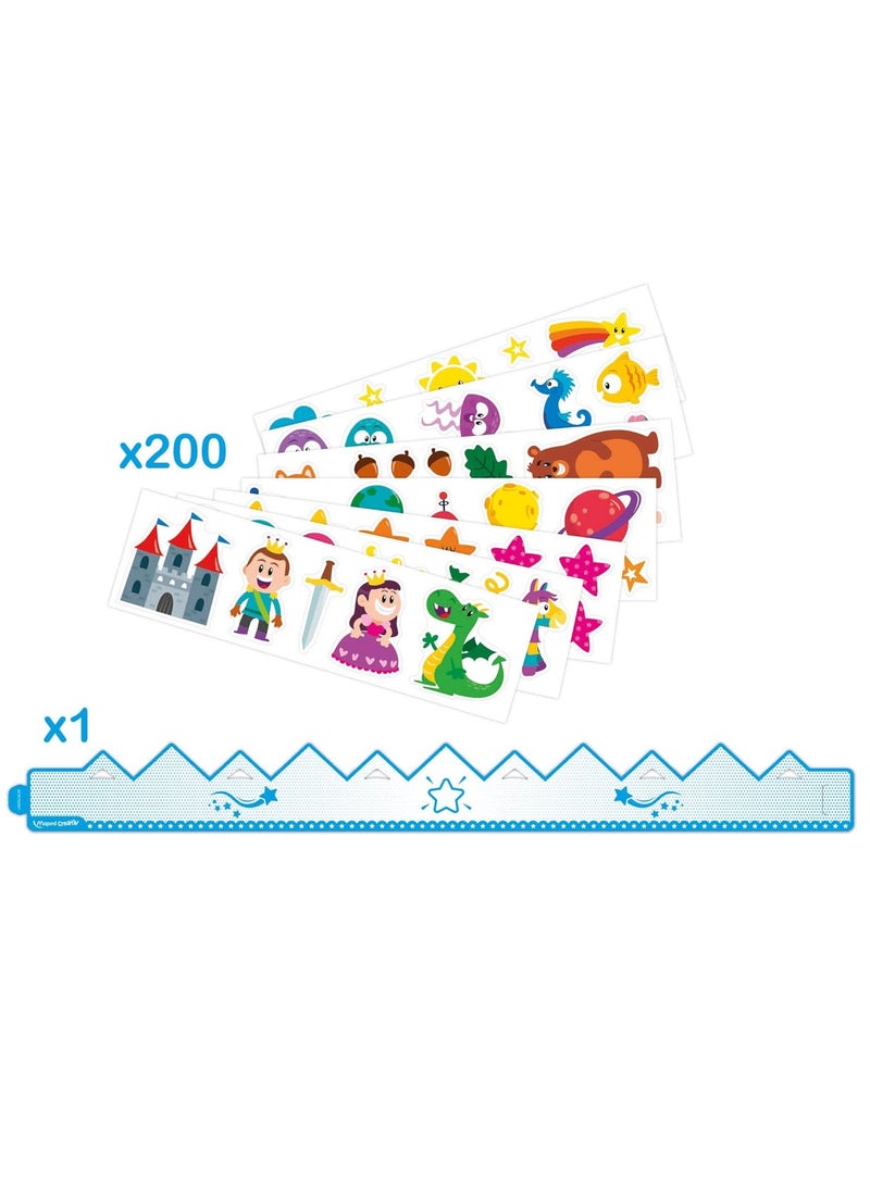 Maped 200-Piece Early Age Sticker Set Multicolour - Image 2