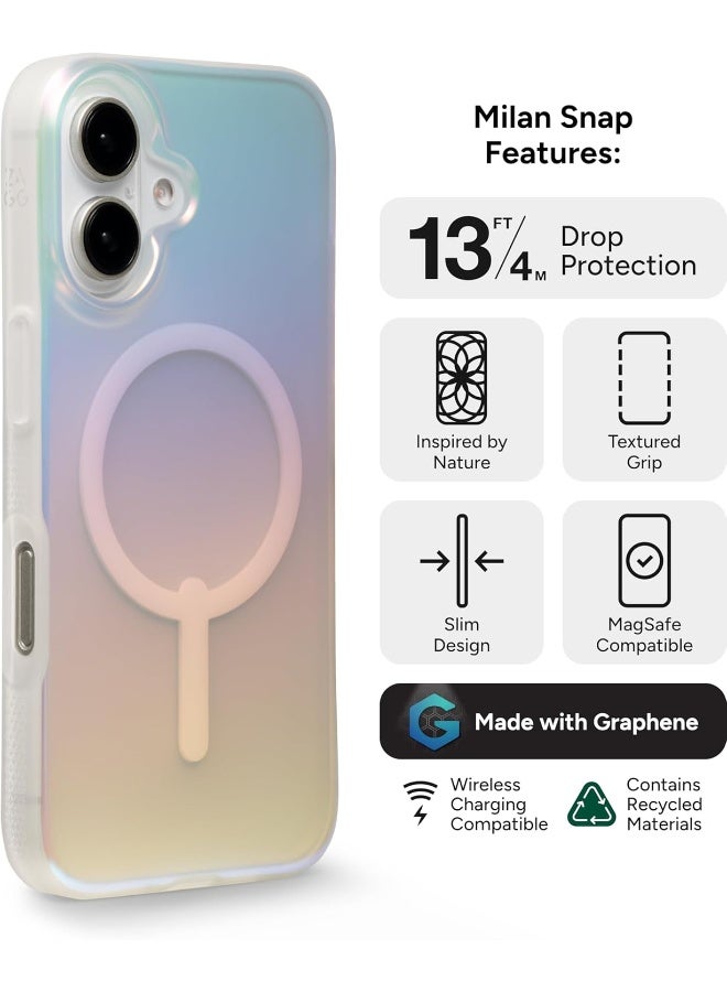 ZAGG Milan Snap Graphene-Reinforced Case Iridescent - Image 3