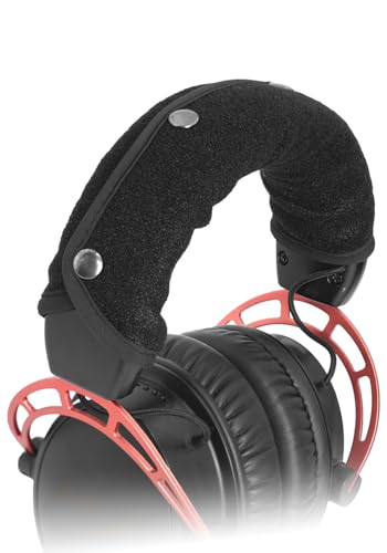 GEVO Replacement Headphone Headband Cover for HyperX Cloud & Alpha,Cloud 1/2/3/Pro,Cloud X/Core,Flight,Stinger Gaming Headset,Headband Cushion Easy Installation No Tool Needed-Velvet Black - Image 1