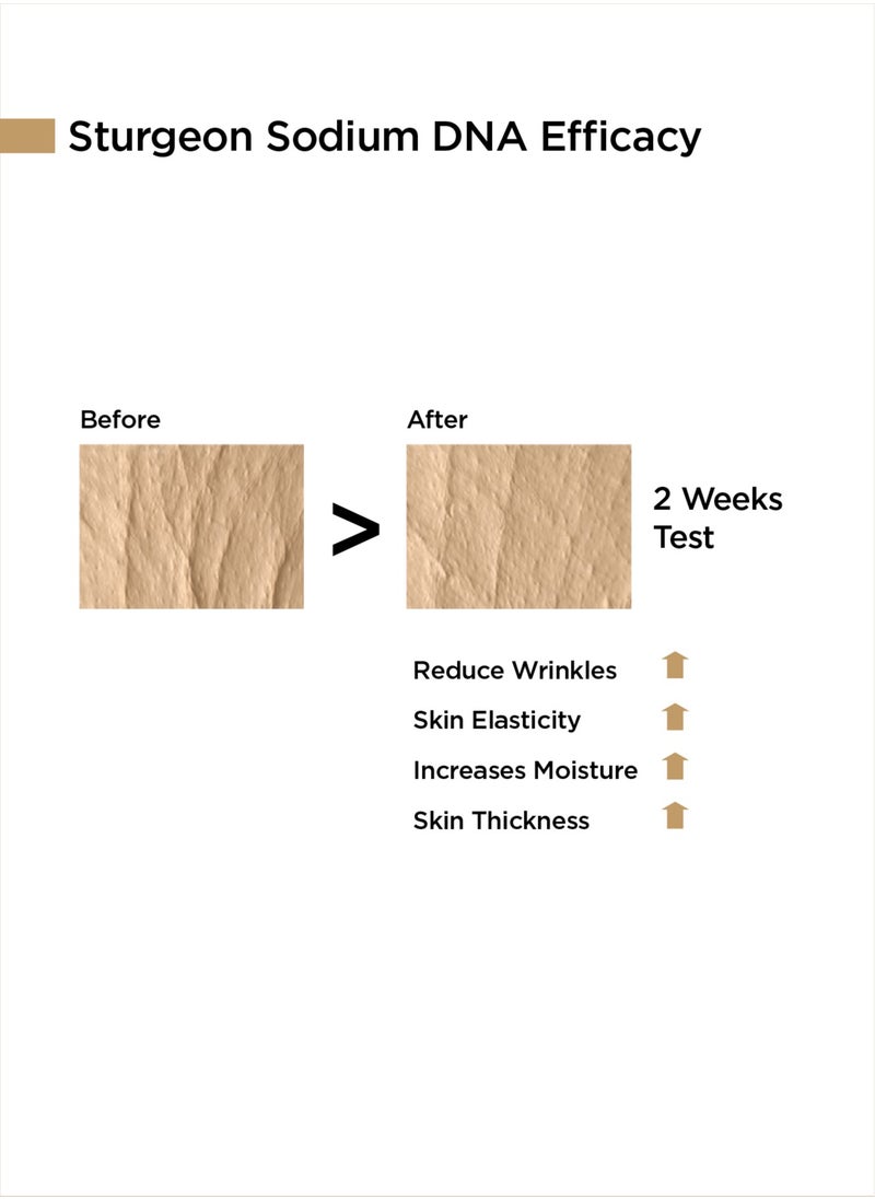 Banobagi Caviar Return Mask Non Irritating Cellulose Sheet Mask for Powerful Elasticity Care with b-PDRN & Caviar Extract Nourishing Face Mask Skincare Pack of 3  - Image 4