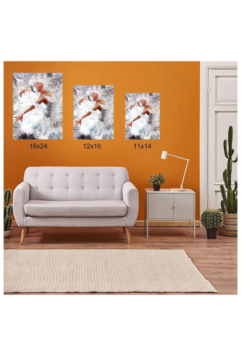 Terabyte 10-Piece Stretched Canvas Artist Painting Panel Boards White - Image 5