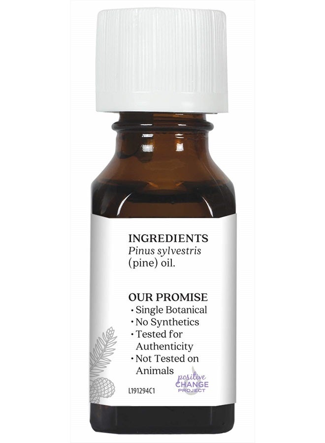 Aura Cacia زيت الصنوبر العطري النقي | 0.5 أونصة سائلة | Pinus sylvestris - Image 2