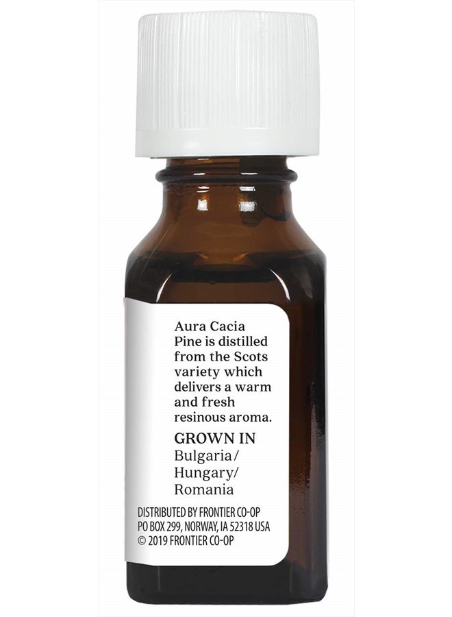 Aura Cacia زيت الصنوبر العطري النقي | 0.5 أونصة سائلة | Pinus sylvestris - Image 3
