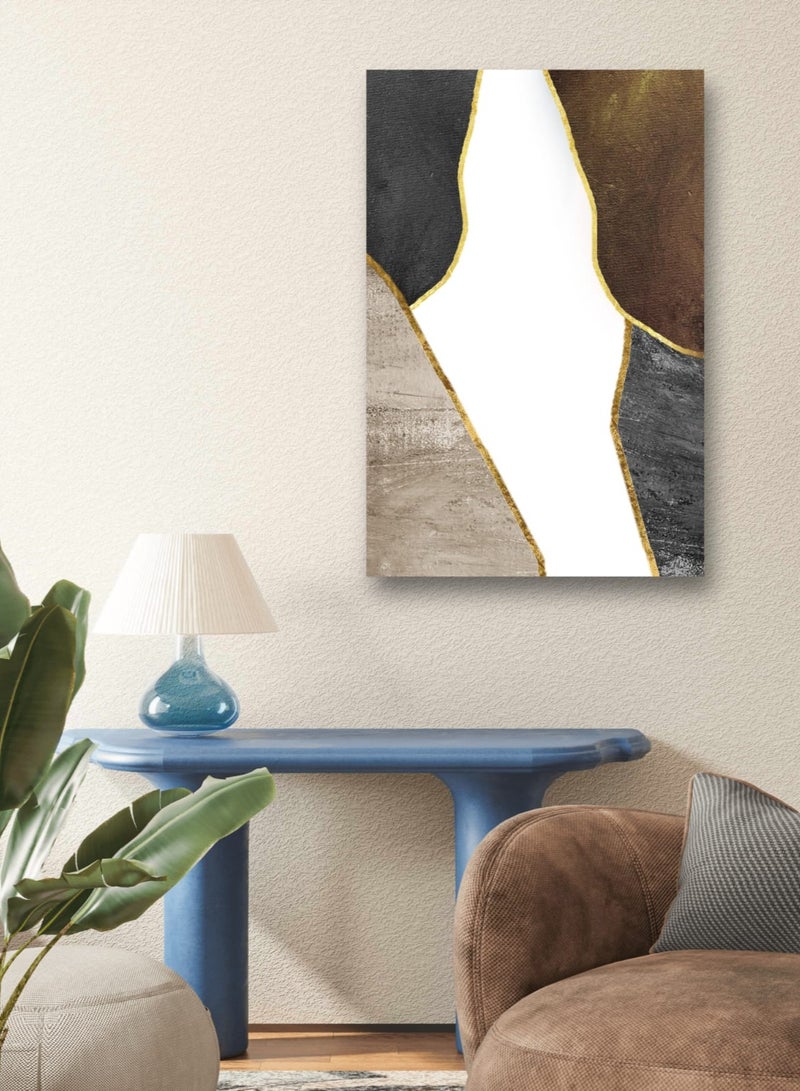 مودكلاس لوحة جدارية كانفس بتصميم تجريدي - Image 1